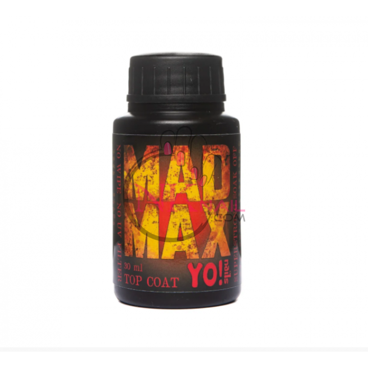 Топ без л.с. Yo!Nails Mad Max, 30 мл TPO free